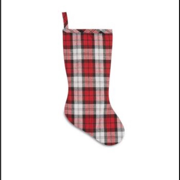 Red Tartan Plaid Christmas Stocking, 20", by Holiday Time - Picture 5 of 10